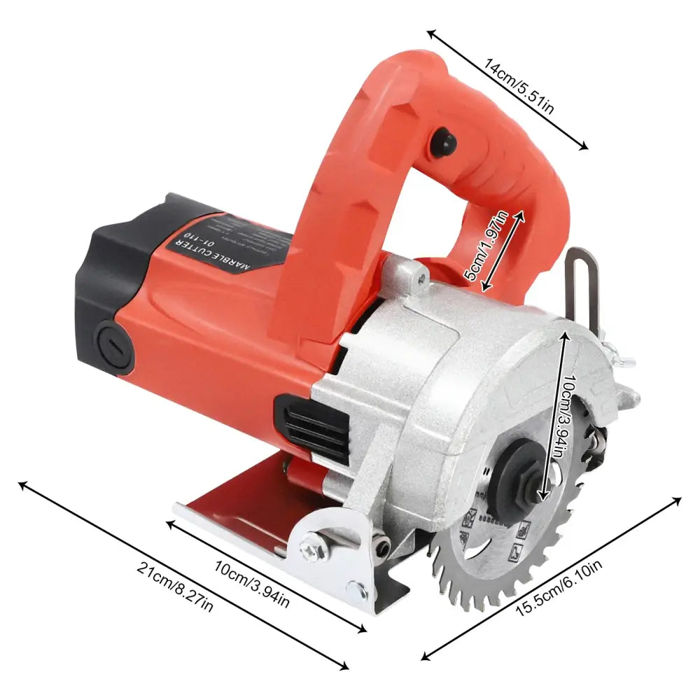 Scie circulaire compacte 1580 W avec 2 lames 110 mm