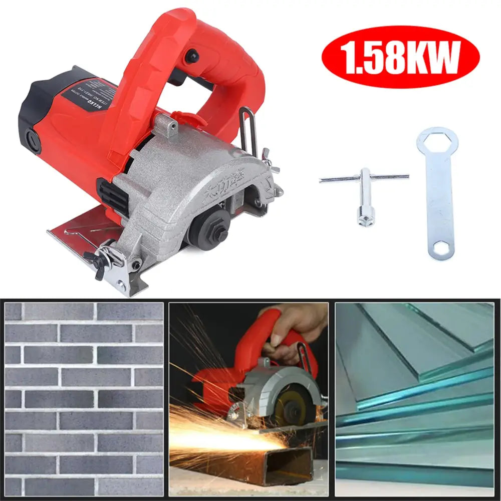 Scie circulaire compacte 1580 W avec 2 lames 110 mm
