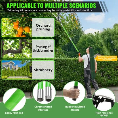 Scie d’élagage télescopique 8 ou 9 m - Scies d’élagage