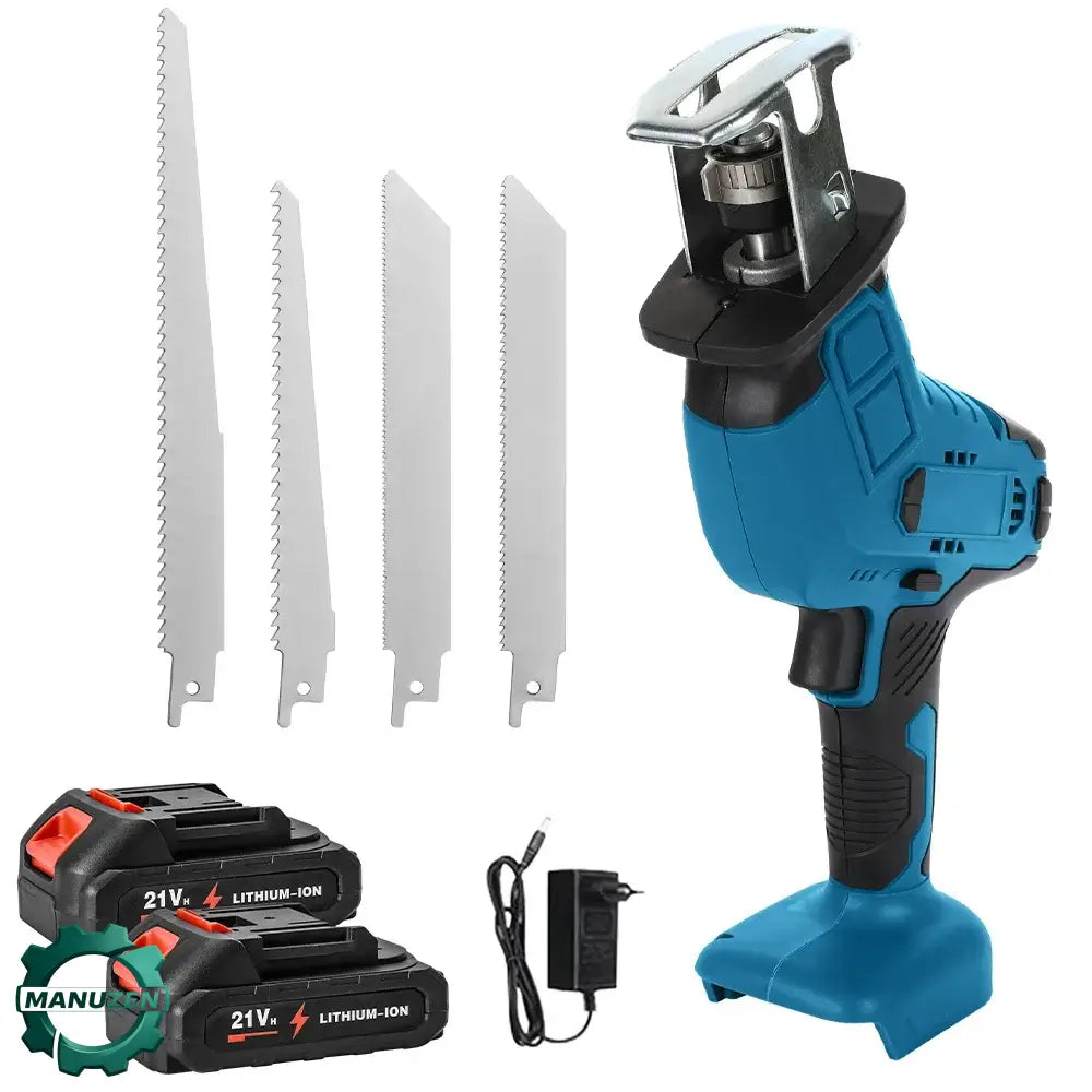 Scie sabre sans fil 18 V – coupe 100 mm 3000 coups/min - Avec 2 batteries / Pologne - Scie sabre sans fil