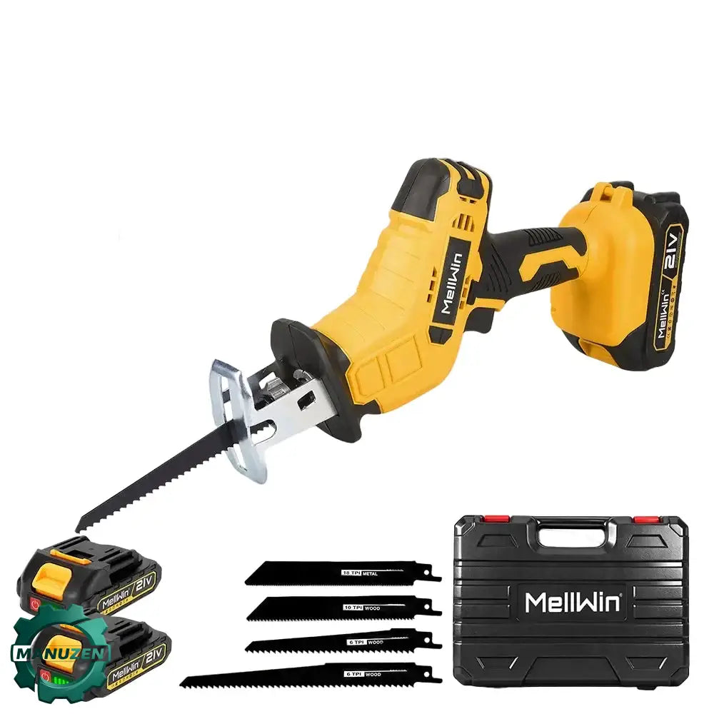 Scie sabre sans fil brushless 18/21 V – bois métal et PVC - Scie sabre sans fil