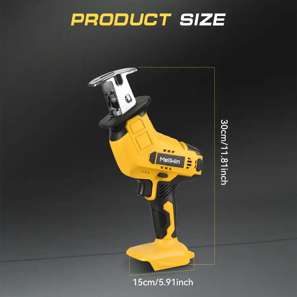 Scie sabre sans fil brushless 18/21 V – bois métal et PVC - Scie sabre sans fil