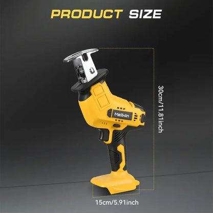 Scie sabre sans fil brushless 18/21 V – bois métal et PVC - Scie sabre sans fil