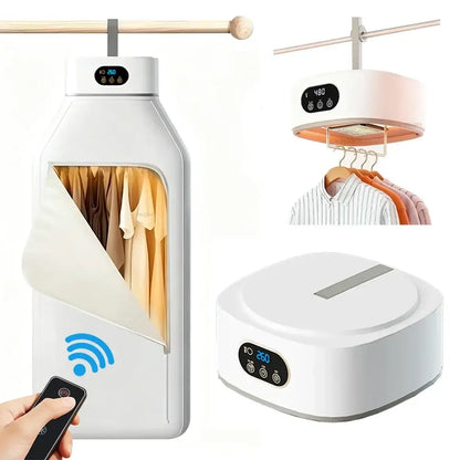 Sèche-linge électrique pliable avec télécommande – prise UE – photo produit 2
