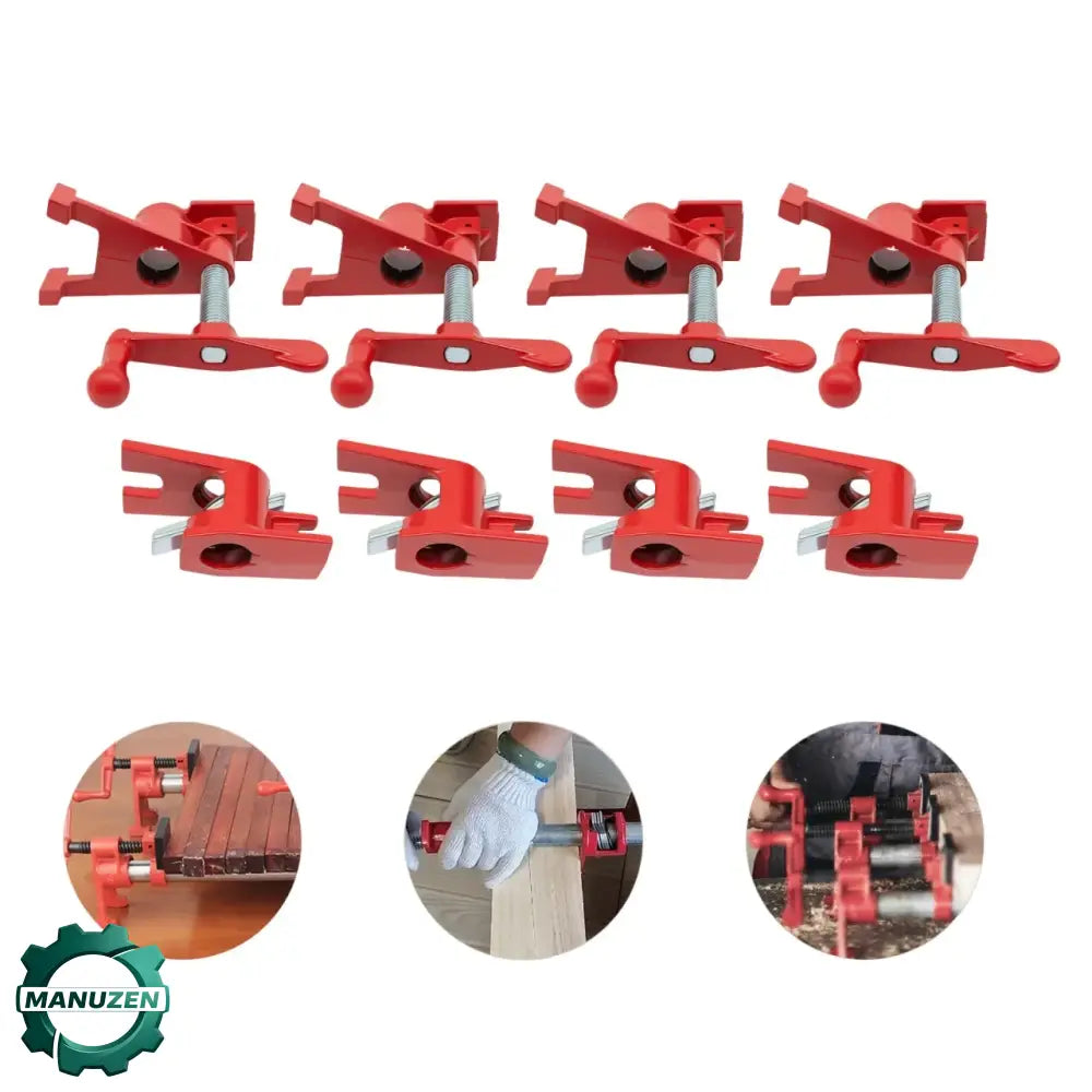 Serre-joints dormants sur tube 3/4″ – lot de 4 en fonte - France - Serre-joints dormants sur tube 3/4