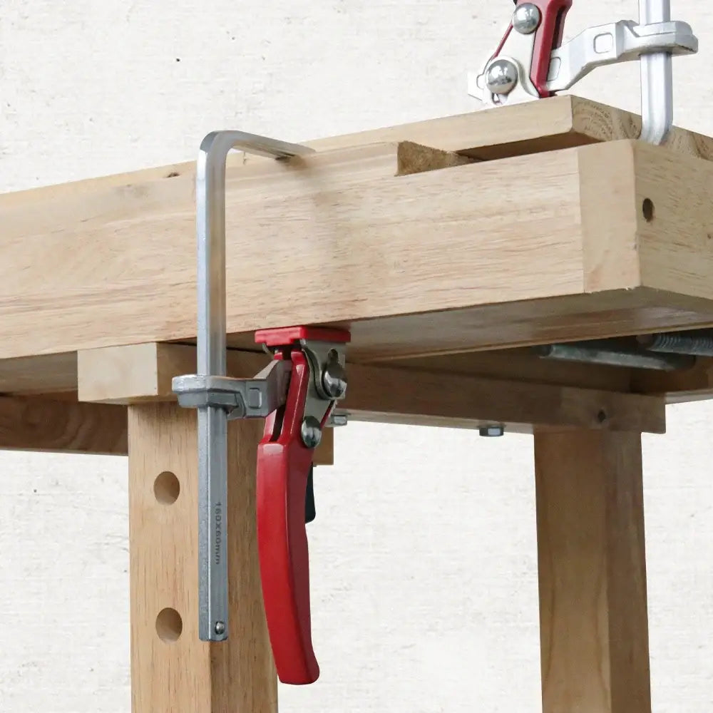 Serre-joints pour rail de guidage MFT – lot de 2 à cliquet - Serre-joints pour rail de guidage