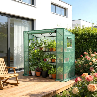 Serre tomates PE 140 g/m² – 200 × 80 × 150 cm – détail 4