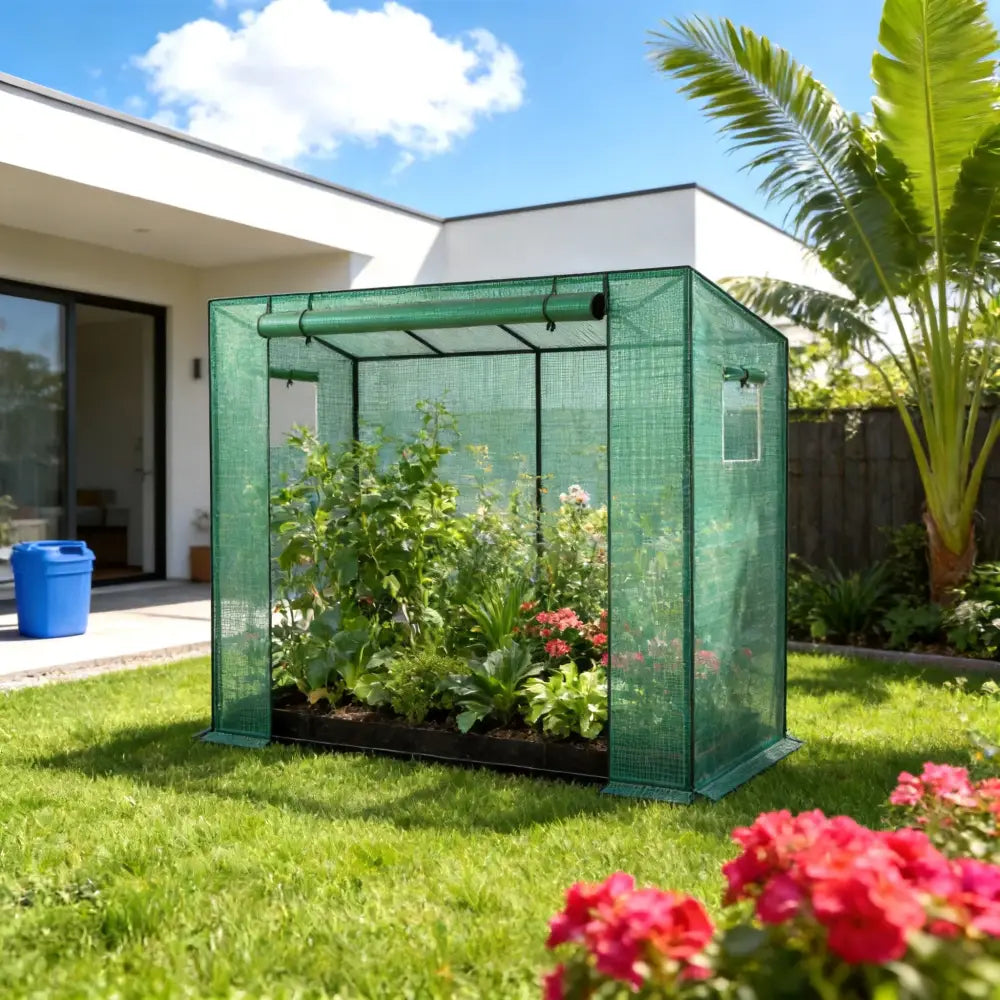 Serre tomates PE 140 g/m² – 200 × 80 × 150 cm – détail 5