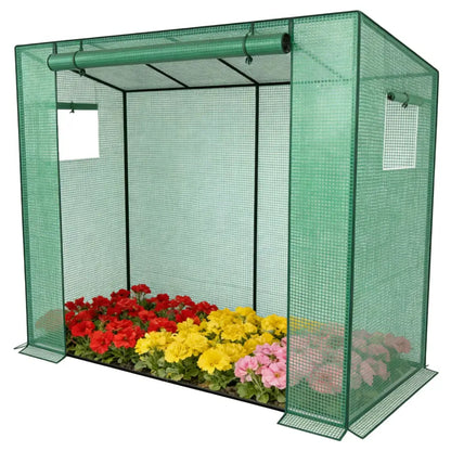 Serre tomates PE 140 g/m² – 200 × 80 × 150 cm – 200 × 80 × 150 cm