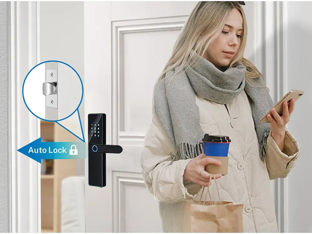 Serrure connectée TTLock IP65 – empreinte, code et application