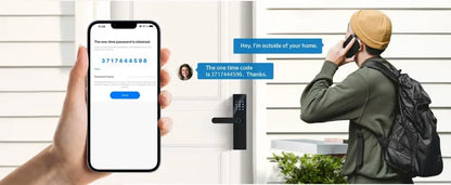 Serrure connectée TTLock IP65 – empreinte, code et application