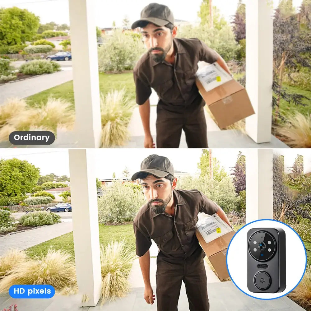 Sonnette vidéo sans fil avec écran IPS 4,3 pouces – photo produit 2
