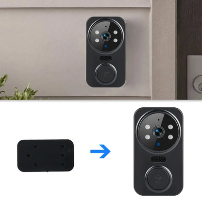 Sonnette vidéo sans fil avec écran IPS 4,3 pouces – photo produit 10