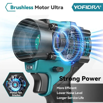 Souffleur aspirateur sans fil 18 V – moteur brushless - souffleur aspirateur sans fil 18V
