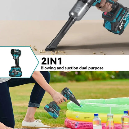 Souffleur aspirateur sans fil 18 V – moteur brushless - souffleur aspirateur sans fil 18V