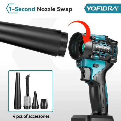 Souffleur aspirateur sans fil 18 V – moteur brushless - souffleur aspirateur sans fil 18V