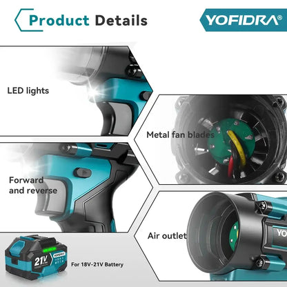 Souffleur aspirateur sans fil 18 V – moteur brushless - souffleur aspirateur sans fil 18V