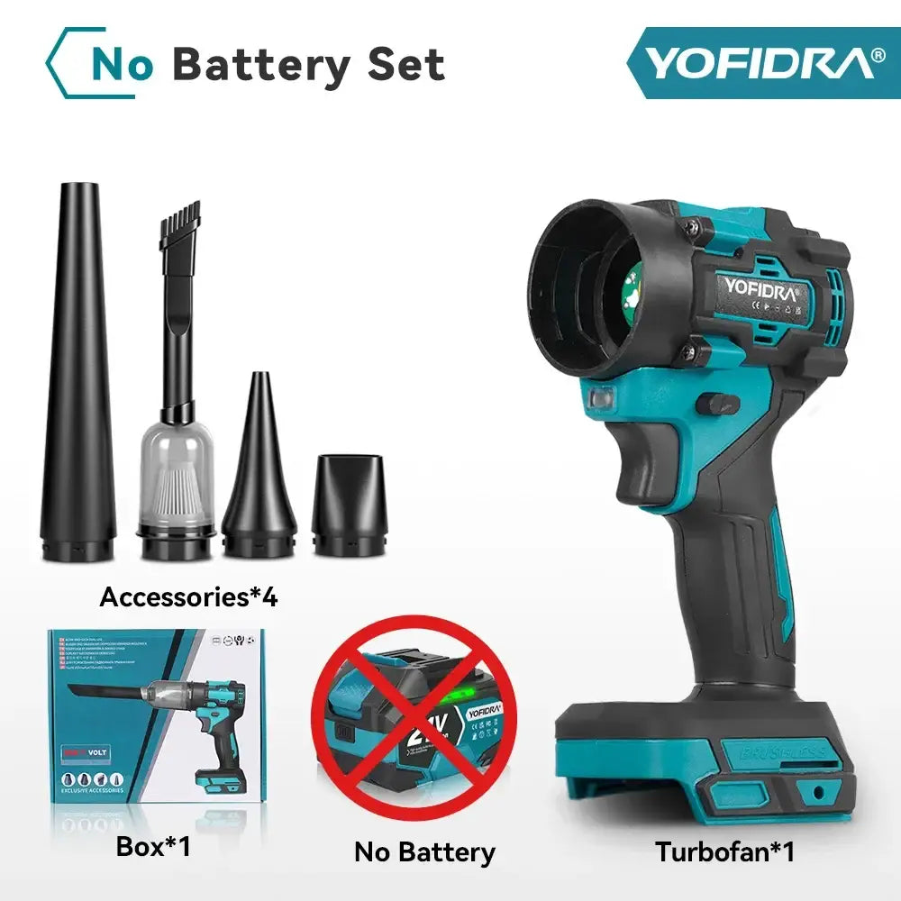 Souffleur aspirateur sans fil 18 V – moteur brushless - Sans batterie / France - souffleur aspirateur sans fil 18V