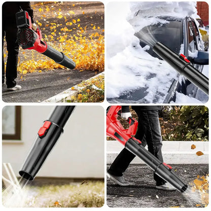 Souffleur de feuilles sans fil 21 V – 500 W, 2 batteries – détail 5