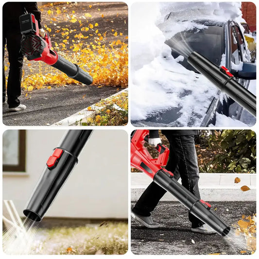 Souffleur de feuilles sans fil 21 V – 500 W, 2 batteries – détail 5