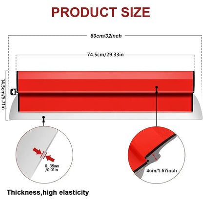 Spatule de lissage 80 cm en acier inoxydable – détail produit 2
