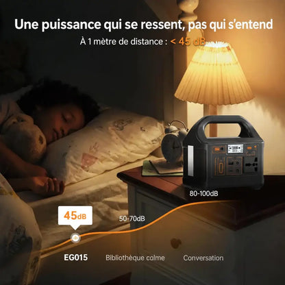 Station électrique Gaiaray 200 W – texte en français