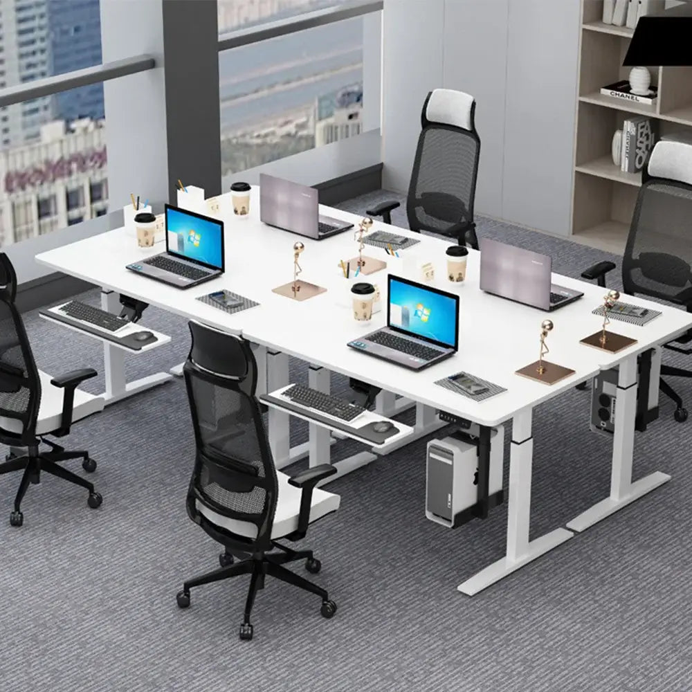 Support de boîtier PC sous bureau, rotatif à 360°