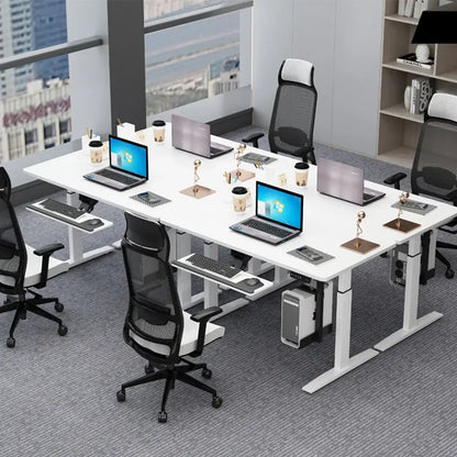 Support de boîtier PC sous bureau, rotatif à 360°