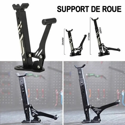 Support de roue moto – texte en français