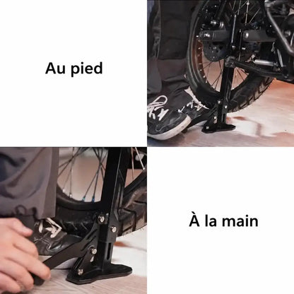 Support de roue moto – texte en français
