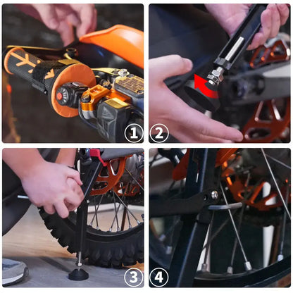 Support de levage moto portable – modèles A et B - support levage moto portable