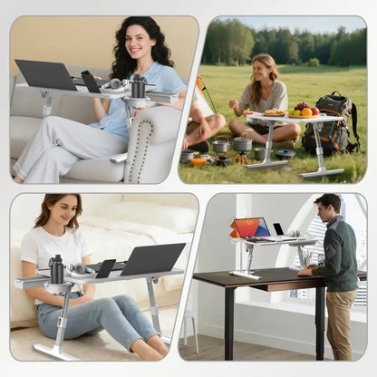 Support d’ordinateur portable pliable et réglable pour canapé
