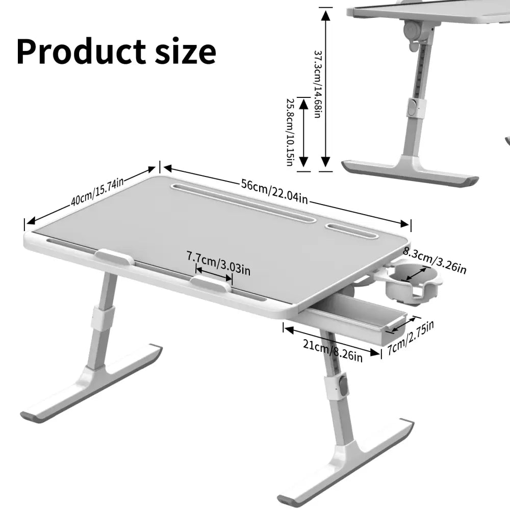 Support d’ordinateur portable pliable et réglable pour canapé