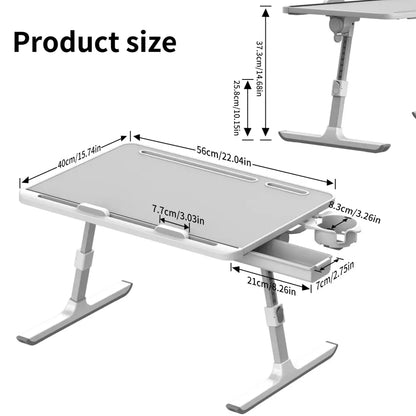 Support d’ordinateur portable pliable et réglable pour canapé