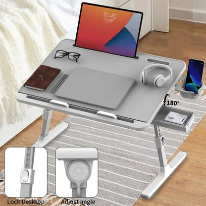 Support d’ordinateur portable pliable et réglable pour canapé