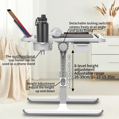 Support d’ordinateur portable pliable et réglable pour canapé