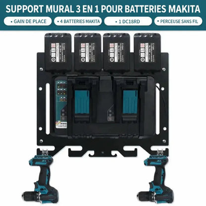 Support mural Makita – texte en français