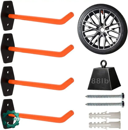 Supports muraux pour roues et jantes – lot de 4 - Allemagne - support mural roues jantes