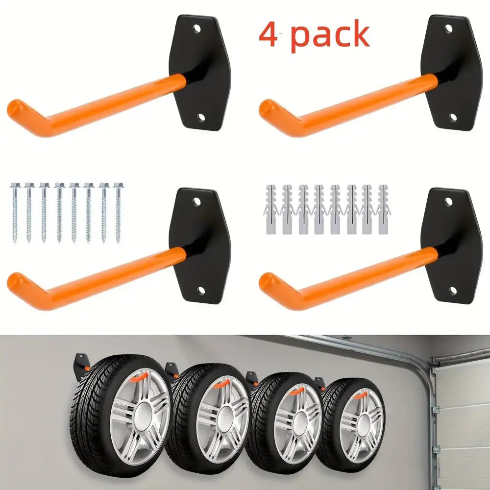 Supports muraux pour roues et jantes – lot de 4 - Allemagne - support mural roues jantes