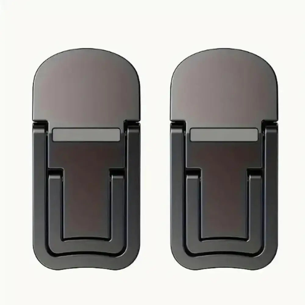 Supports pliables adhésifs pour ordinateur portable – lot de 2 – variante Noir / France