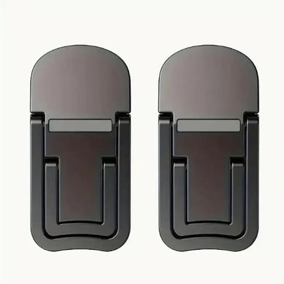 Supports pliables adhésifs pour ordinateur portable – lot de 2 – variante Noir / France