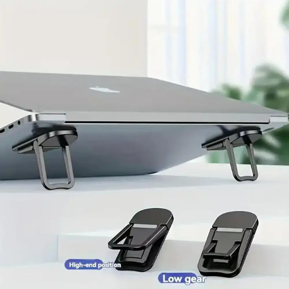 Supports pliables adhésifs pour ordinateur portable – lot de 2 – détail produit 6