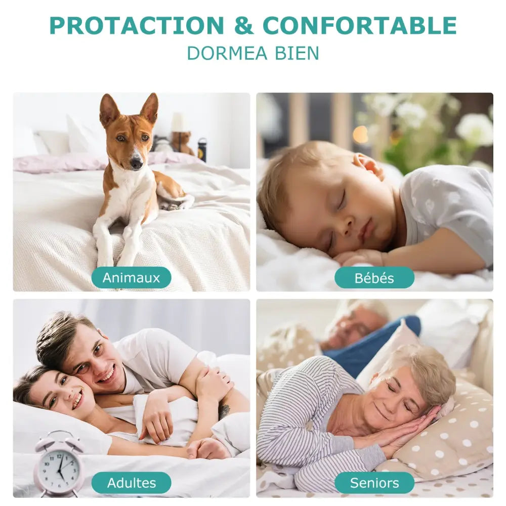 Surmatelas en mousse 4 cm – pour lit double - surmatelas mousse 4 cm lit double