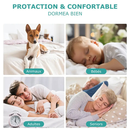 Surmatelas en mousse 4 cm – pour lit double - surmatelas mousse 4 cm lit double