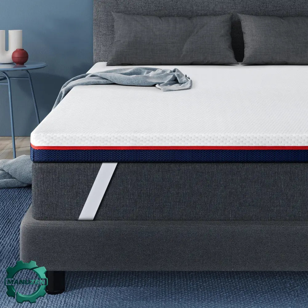 Surmatelas mémoire de forme 8 cm – housse lavable - 140 × 190 cm / France - Surmatelas mémoire de forme