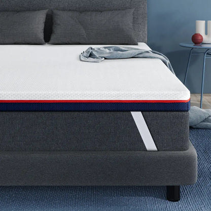 Surmatelas mémoire de forme 8 cm – housse lavable - Surmatelas mémoire de forme