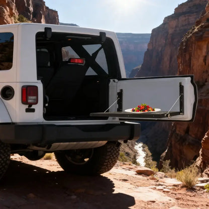 Table de hayon pliante pour Wrangler JK 2007–2018 – charge 34 kg