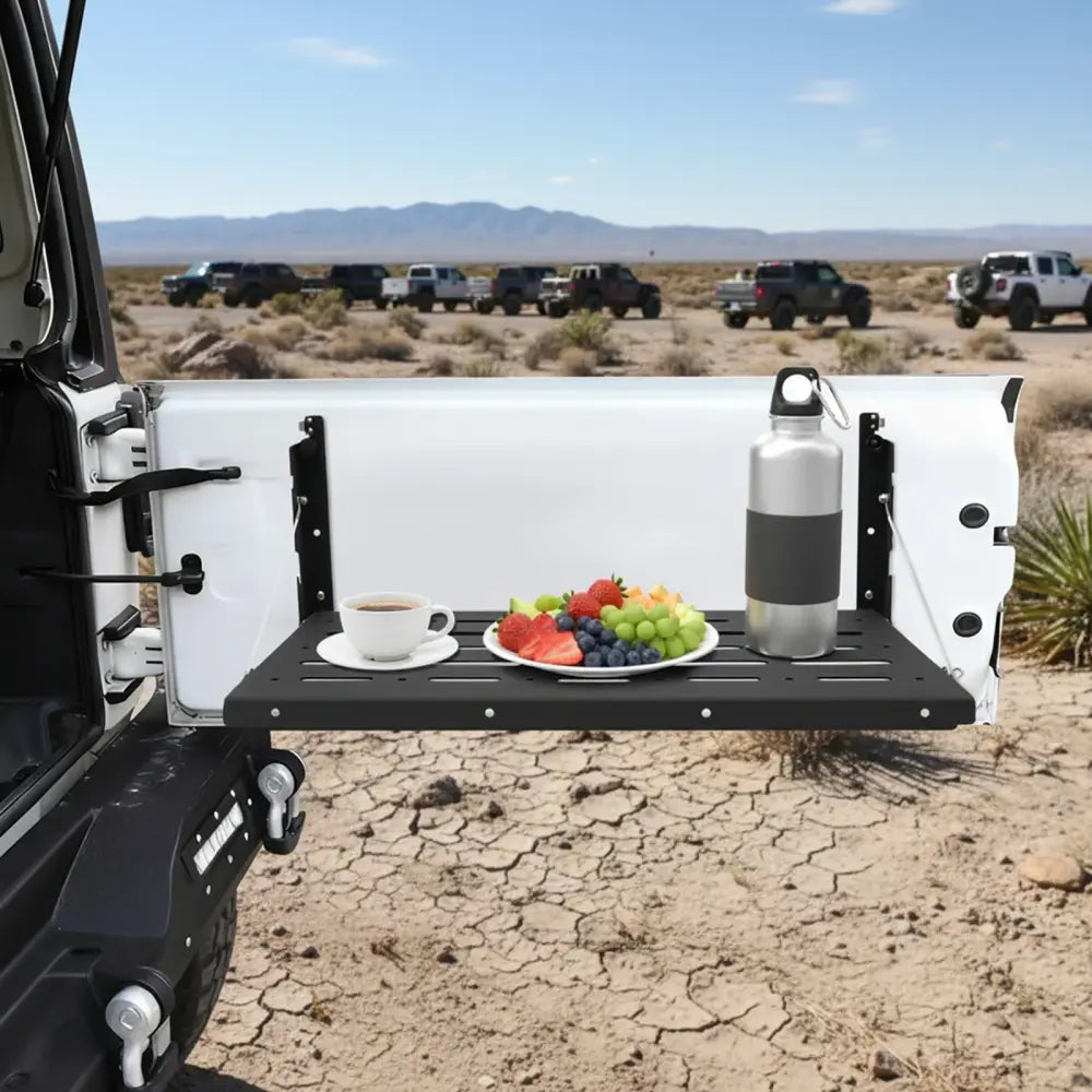Table de hayon pliante pour Wrangler JK 2007–2018 – charge 34 kg