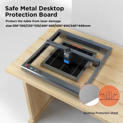 Table Nid D'Abeille Laser CO2/Diode - Surface Stable, Tailles 300x300/330x330