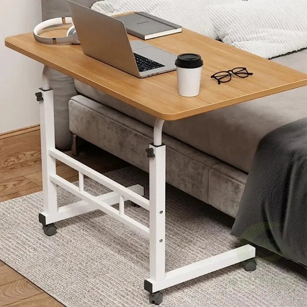 Table ordinateur à roulettes – hauteur réglable 60–90 cm - Pologne - table ordinateur portable hauteur réglable